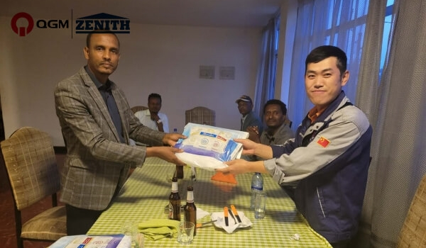 В Некемте завершено строительство новой линии по производству машин для изготовления блоков QGM QT6 для послевоенной реконструкции.