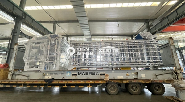 Новый полностью автоматический завод по производству блоков QGM ZN1200C будет отправлен в Мексику – поможет местной реконструкции после землетрясения в Мексике