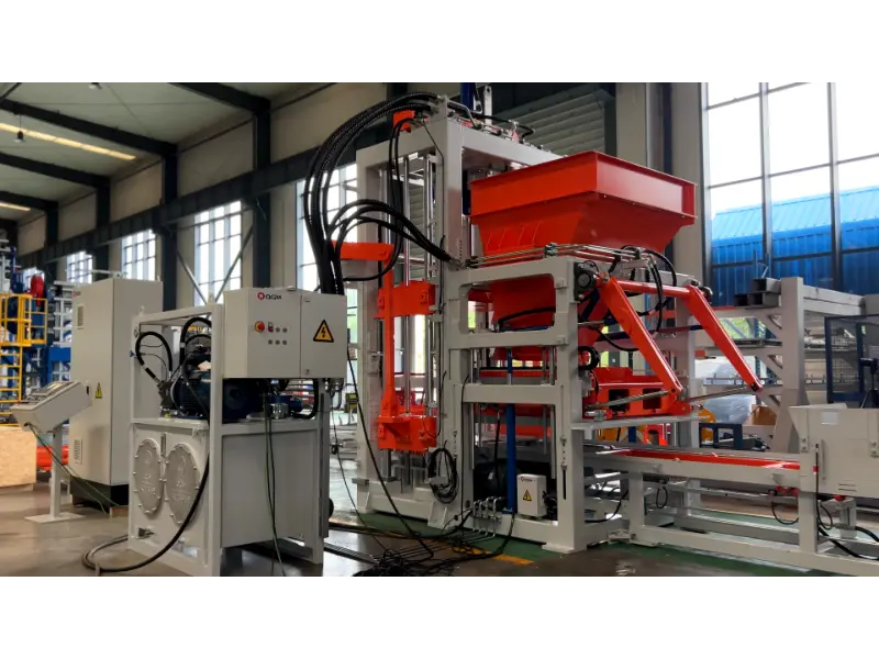 Quangong Machinery Co., Ltd. Высокоскоростная производственная линия для изготовления блоков QT10 устанавливает новый стандарт интеллектуального производственного совершенства
