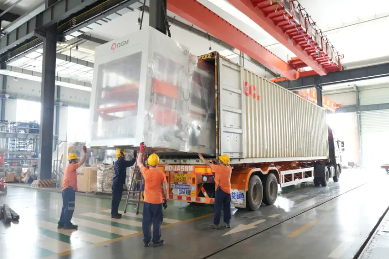 Quangong Machinery поставляет линии по производству умного кирпича на зарубежные рынки