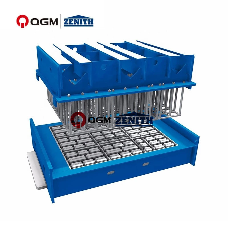 Машина для изготовления полых строительных блоков